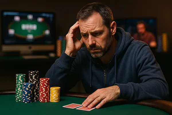 YouTube poker mistake