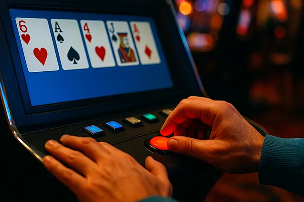 Modern poker machine