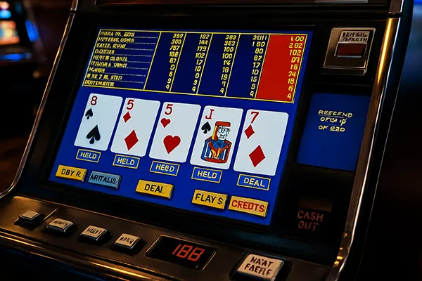Modern poker machine