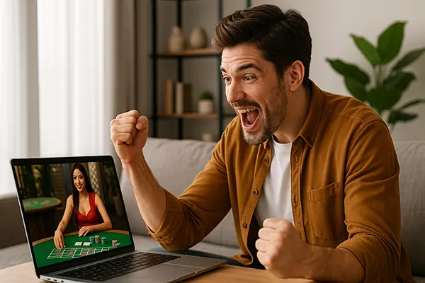 Roulette live broadcast