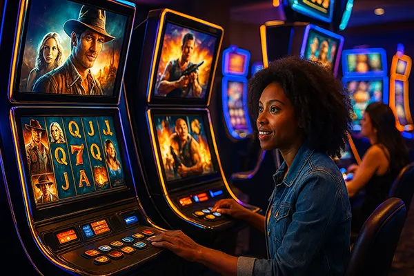 Cinematic slot game