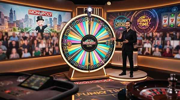 Jeu de roue de casino